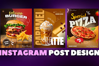 design instagram posts and social media post design
