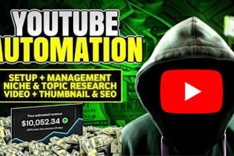 erstelle die 10 umsatzstarksten anonymen videos und automatisiere deine youtube