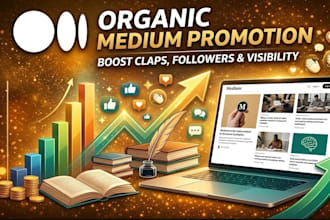 do medium article promotion organic medium promotion viral medium marketing