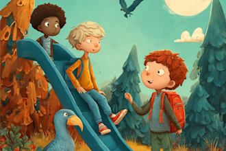 design illustrations for your children book story