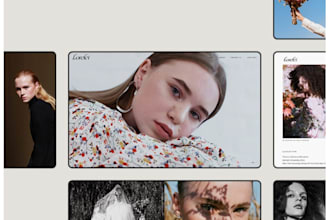 do fashion photographer website design