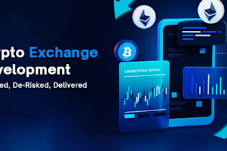 build crypto exchange platform, crypto wallet app, p2p dex exchange