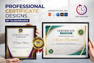 design certificate design, award certificate design,  certificate, degree design