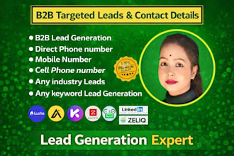 do linkedin b2b lead generation with GEO targeted verified leads