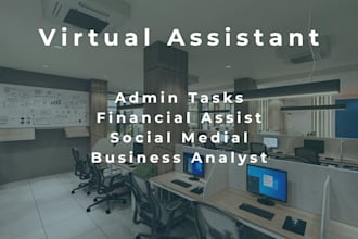 be your virtual assistant for administrative and digital organization