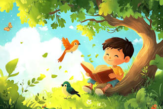 draw amazing 3d children book illustration and children