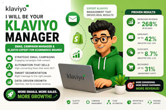 be ur klaviyo manager email campaign manager klaviyo expert for ecommerce brands