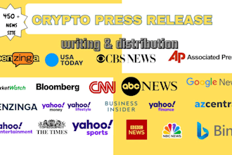 do crypto press release write crypto press release distribution