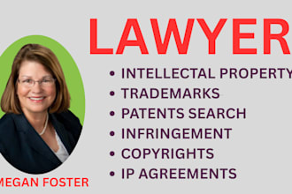 be intellectual property, trademark, patent and copyright infringement lawyer