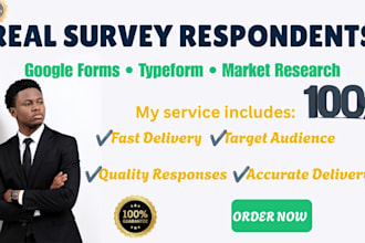 recruit real survey respondents for your online surveys