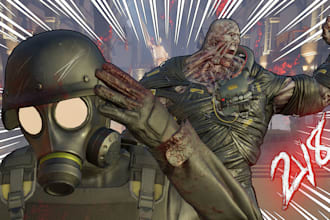 create your dead by daylight 3d thumbnails