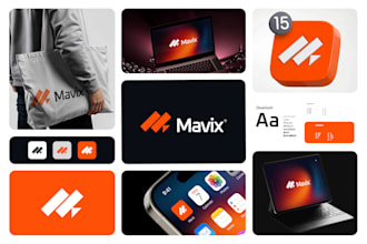 design a premium brand identity, logo, and brand guidelines