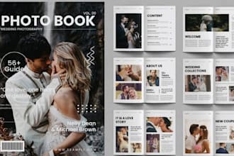 design professional photo book, wedding album, and photo album