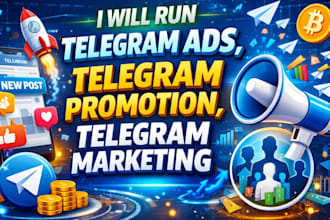 run telegram ads, telegram promotion, telegram marketing