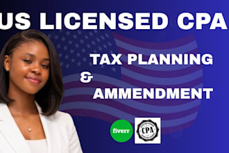 be your US tax advisor for tax return, tax planning and consulting