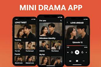 develop ott short drama app, micro drama app, vertical video streaming app