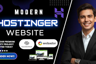 design squarespace website webador website hostinger odoo redesign