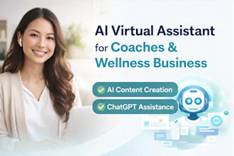 be your ai virtual assistant for coaches and wellness brands