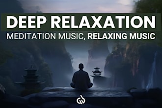 compose deep sleep music, relaxing music for meditation