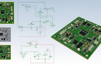 design pcb design, pcb layout, circuit schematic in altium designer