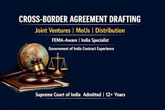 draft mou joint venture and cross border business agreements