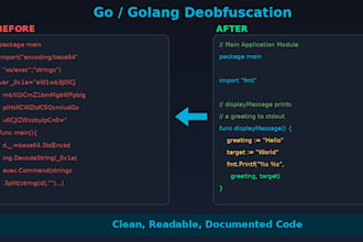 deobfuscate decode and reverse engineer your go golang code