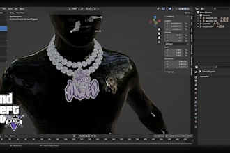 make fivem custom chains 3d models, textures and server ready files