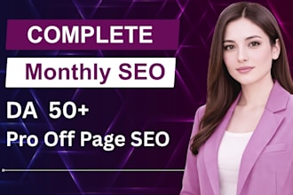 provide manual off page SEO and authority backlinks