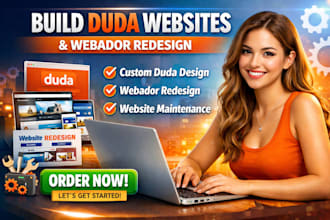 build duda website design duda webador website redesign duda website maintenance