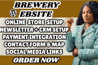 do wordpress brewery website craft beer website microbrewery website beer site