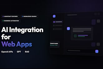 integrate ai features into your web app