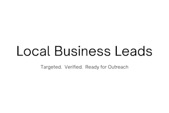 generate verified b2b leads and targeted prospect lists