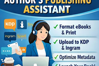 be your publishing assistant for self publishing