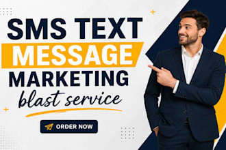 offer sms text message sms blast email campaign