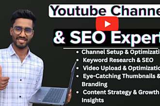 optimize your youtube channel with SEO