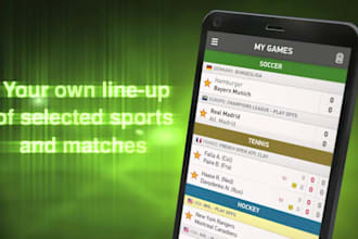 dev app screenshot football app livescore app website prototype news app