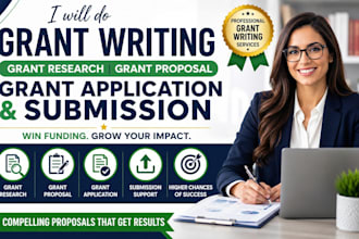 do grant writing grant research grant proposal grant application and submission