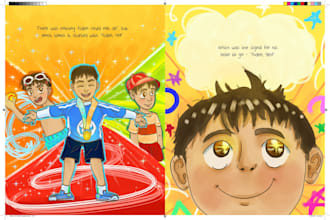 illustrate warm handcrafted childrens books