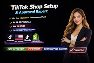 setup tiktok shop dropshipping ecommerce tik tok shop ads manager affiliate seo