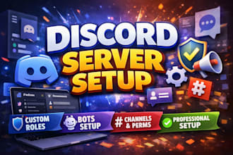 setup a professional discord server