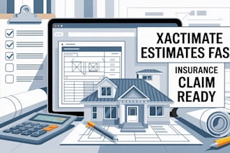 write xactimate estimate for insurance claims and supplements
