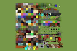 create a custom minecraft texture pack or resource pack for you