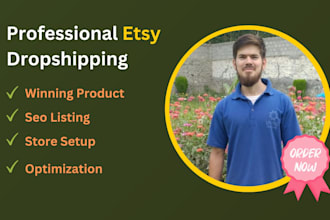 do etsy dropshipping and find profitable products for your shop
