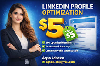 professionally optimize your linkdin profile