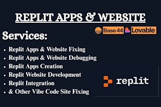 build and fix replit apps replit ai replit website debugging and integration