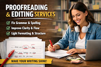 proofread and edit your documents