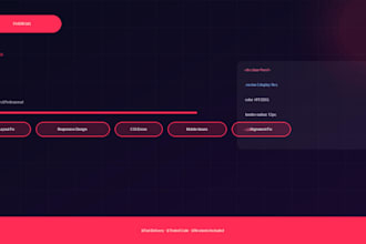 fix HTML CSS and react js website bugs and issues