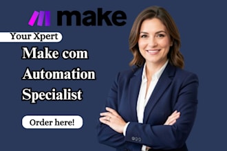 setup make com automation, make com scenario, api integration, fix make com
