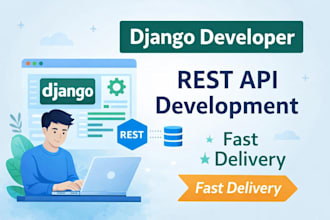 develop rest API using django rest framework