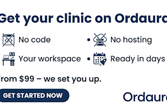 setup your clinic on ordura saas